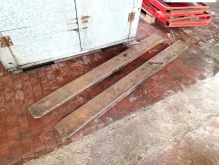 Prolunghe forche muletto usate