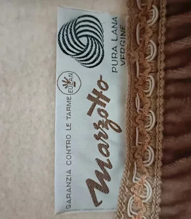 Coperta Marzotto Senerissima pura lana vergine - Foto 4