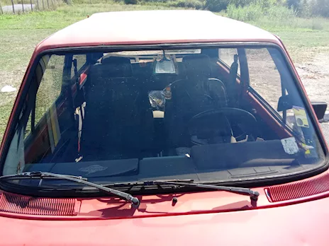 Innocenti Small 500 LS rossa del 1991 Km 150000 Utilitaria - Anteprima 2