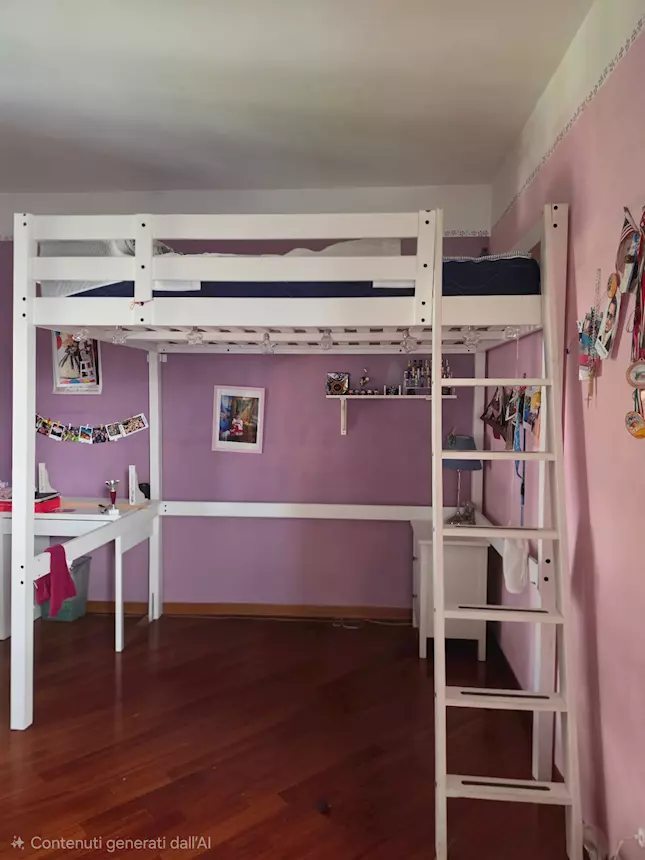Letto soppalco Ikea, ottime condizioni