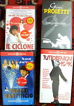 VHS originali COMMEDIE COMICHE (4