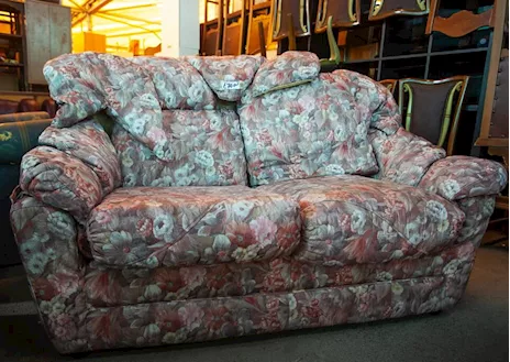 Divano Due Posti in Tessuto Fiorato - 24284