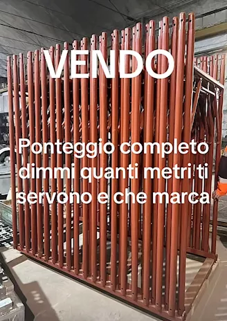 Ponteggio qualsiasi quantità