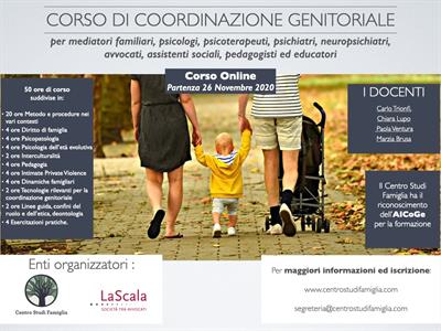 Corso ONLINE di Coordinazione Genitoriale