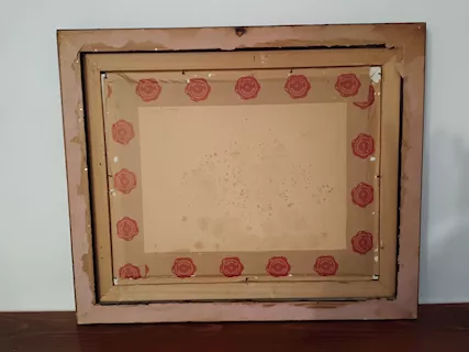 Quadro dipinto olio su cartone (C. Piccolli), ottime condizioni - Foto 2
