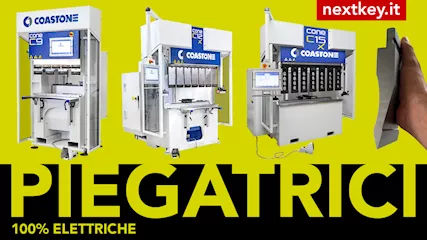 Piegatrici lamiere con attacco Promecam
